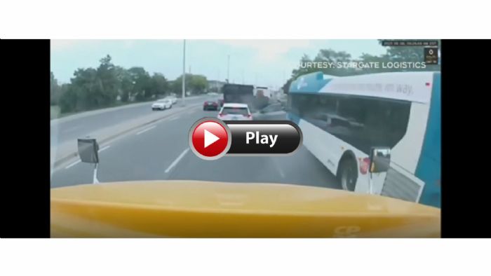 VIDEO: Το λεωφορείο δε σταμάτησε ποτέ...