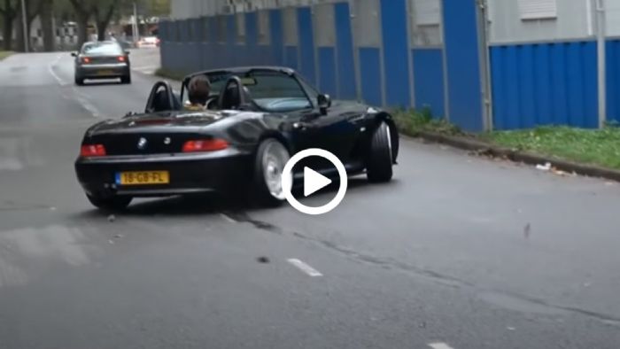 Μπήκε σε BMW Z3 αλλά ήταν... «παρθένος» στα πισωκίνητα!