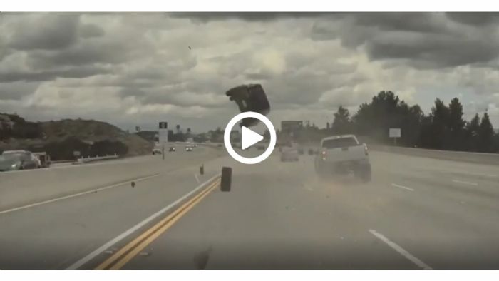 VIDEO: Το αμάξι πέταξε κανονικά