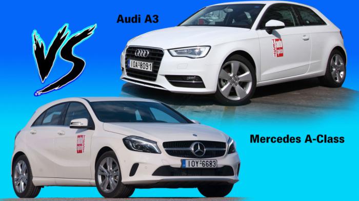 Συγκριτικό μεταχειρισμένων: Audi A3 VS Mercedes A-Class