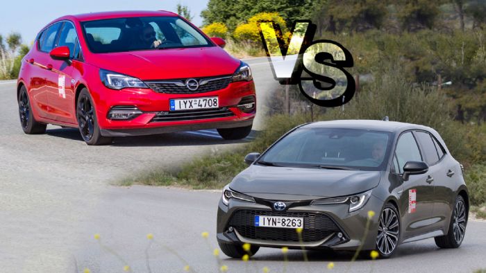 Opel Astra diesel ή Toyota Corolla hybrid για οικογένεια