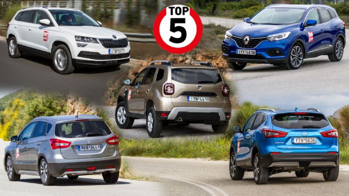 Τα 5 πιο φθηνά οικογενειακά SUV της αγοράς