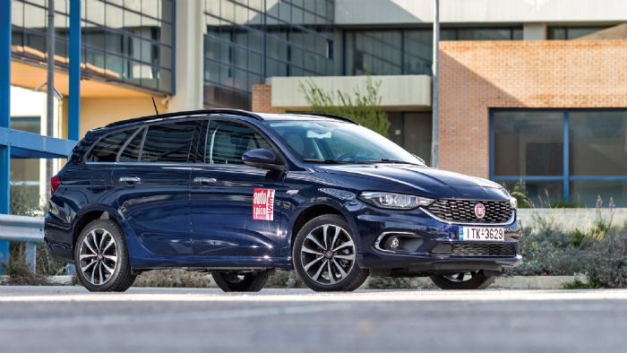 Δοκιμάζουμε το Fiat Tipo Station Wagon στην diesel έκδοση με τον κινητήρα 1,6 λτ. απόδοσης 120 ίππων.