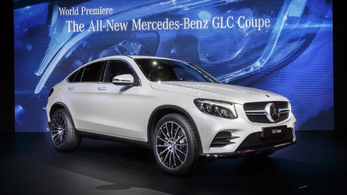 Η νέα Mercedes GLC Coupe αναμένεται να αποκτήσει του χρόνου AMG έκδοση, η οποία δε θα πάρει το σύνολο της «αδελφής» C 63 AMG, αλλά αυτό της ισχυρότερης E 63.