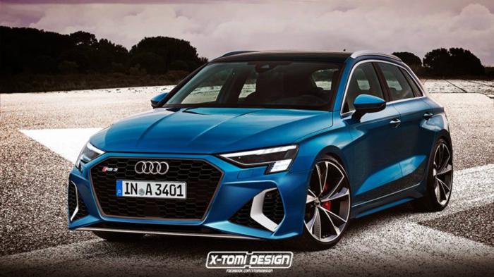 H ψηφιακή πρόταση για το νέο Audi RS3.