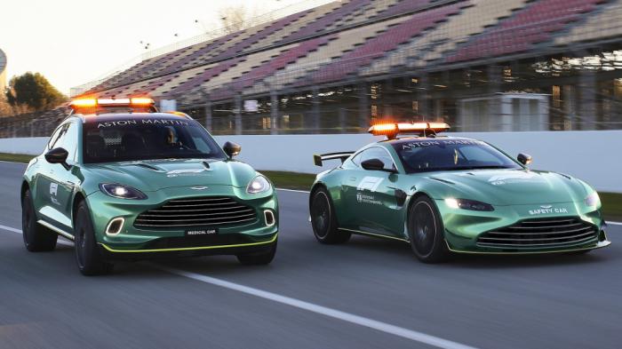 Aston Martin Vantage & DBX: Ξανά σε ρόλο Safety και Medical Car