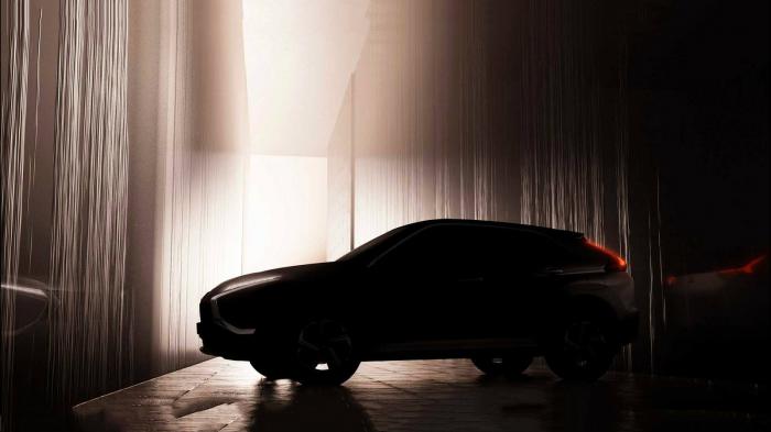 Η teaser εικόνα του Mitsubishi Eclipse Cross.