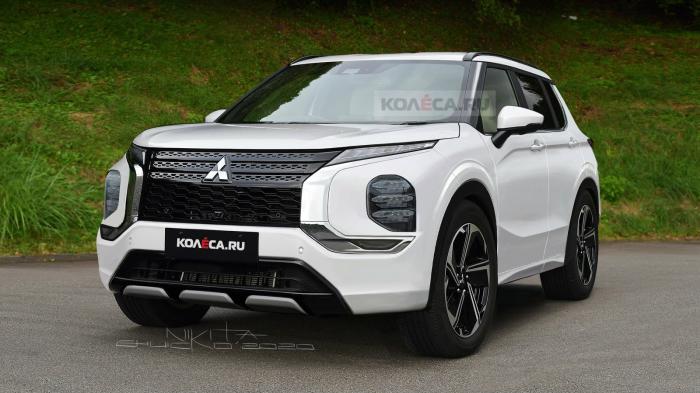 Τα σχέδια “μαρτυρούν” στο νέο Mitsubishi Outlander