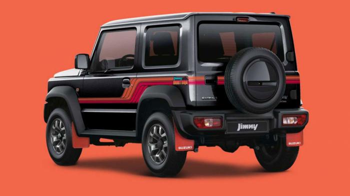Suzuki Jimny Heritage: Τιμά το παρελθόν του με λασπωτήρες & ρετρό λουκ