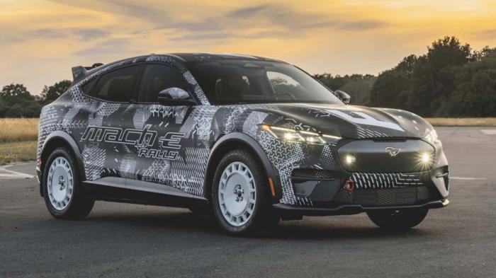 Νέα Ford Mustang Mach-E Rally: Ηλεκτρική & εμπνευσμένη από τα rally