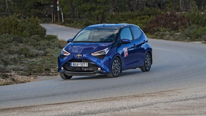 Το ανανεωμένο Toyota Aygo απέκτησε ακόμα πιο νεανικό και παιχνιδιάρικο προφίλ.