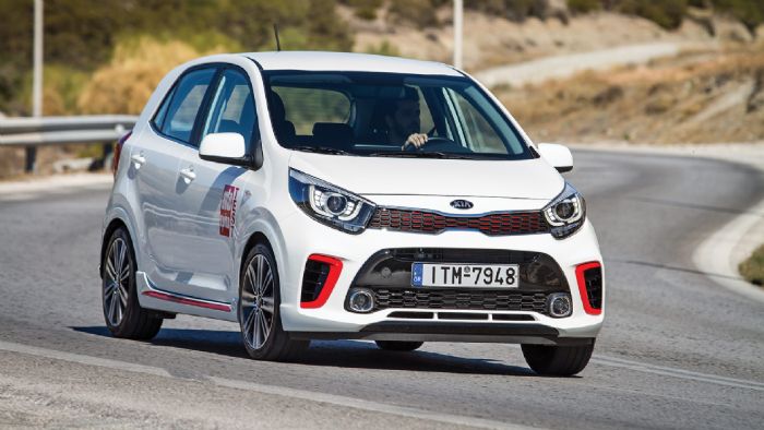 Το Picanto GT Line σε καμία περίπτωση δεν μπορεί να χαρακτηριστεί «υπερβολικό».