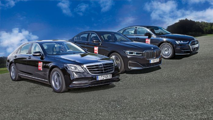 BMW Σειρά 7 VS Audi A8 & Mercedes S-Class