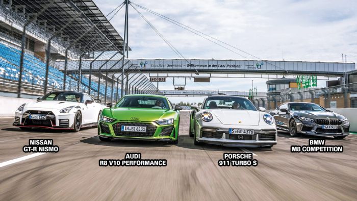 Μάχη στα Supercar: Nissan Vs Audi Vs Porsche Vs BMW