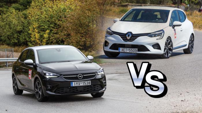 Super Συγκριτικό: Opel Corsa diesel vs Renault Clio diesel