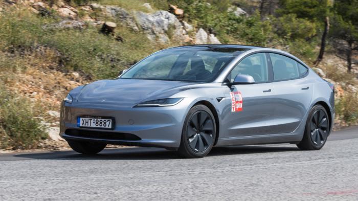 Δοκιμή: Ανανεωμένο Tesla Model 3 Highland