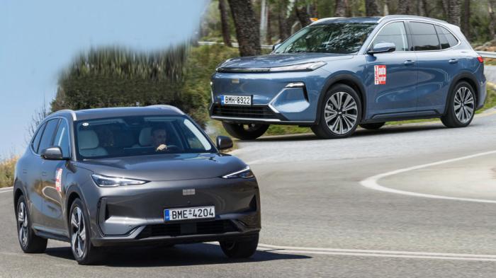 Ποιο μεσαίο SUV της Geely, το ηλεκτρικό EX5 ή το plug-in Starray