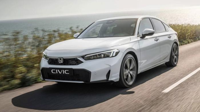 Ανανεωμένο Honda Civic e:HEV, με πιο δυναμική εμφάνιση