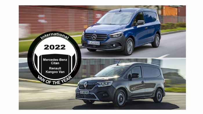 «Διεθνή Van της Χρονιάς 2022» τα νέα Mercedes Citan και Renault Kangoo