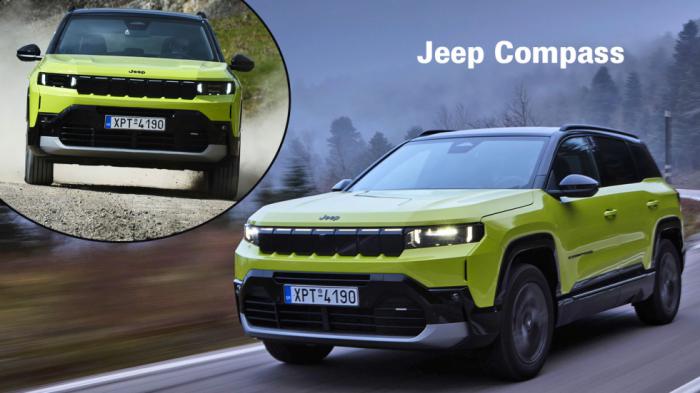 3 premium και 3 off road χαρακτηριστικά του νέου Jeep Compass | autotriti.gr
