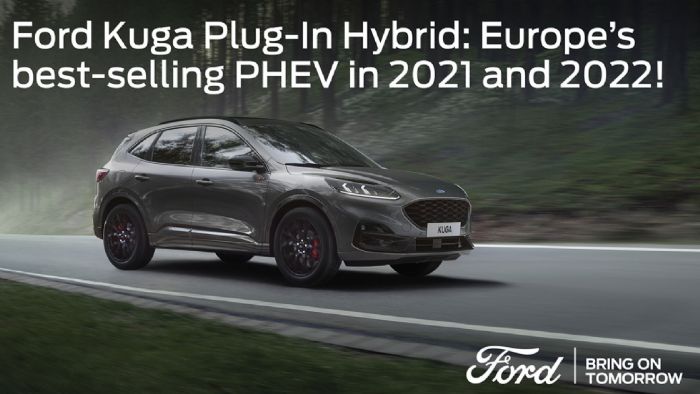 Ford Kuga: Βest seller στα Plug-in υβριδικά για δεύτερη σερί χρονιά