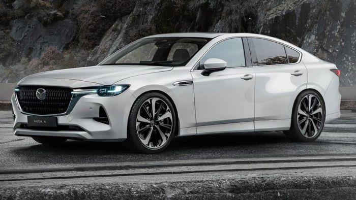 To ψηφιακό σχέδιο για το νέο Mazda 6.