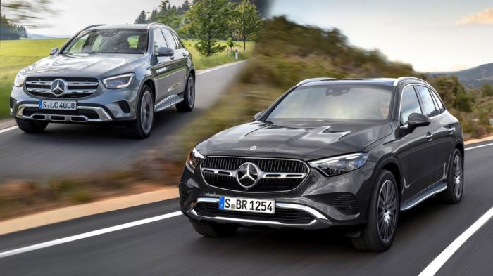 Mercedes GLC: Η νέα γενιά απέναντι στην προηγούμενη