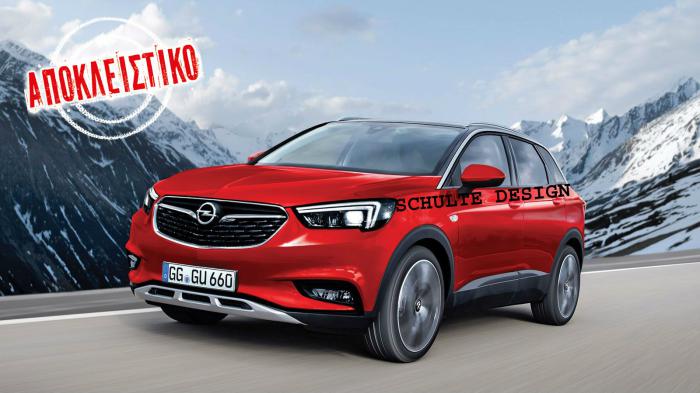 Το επερχόμενο Opel Grandland X θα αποτελέσει το διάδοχο του Antara.