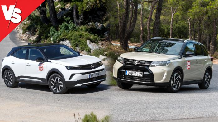 Opel Mokka ή Suzuki Vitara; Σύγκριση μικρών SUV στα 21.000 ευρώ