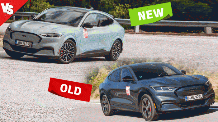 Που διαφέρει η νέα ηλεκτρική Ford Mustang Mach-E από την προηγούμενη;