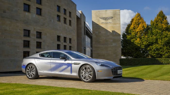 Η πρώτη ηλεκτρική Aston Martin είναι Concept. Βασίζεται στην Rapide και είναι συμπαραγωγή με τη Williams.