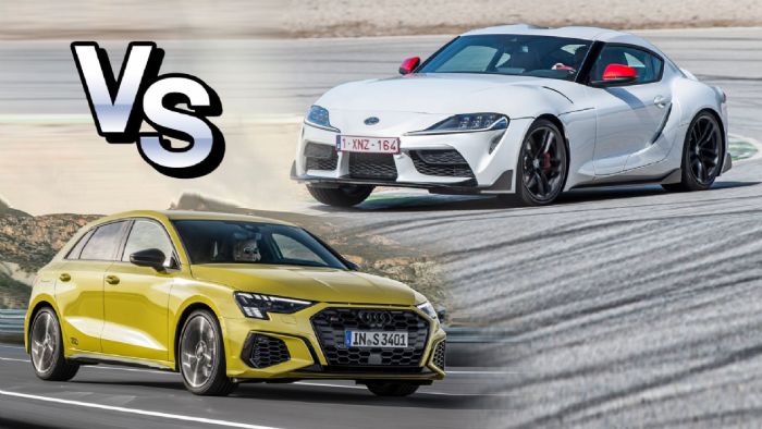 Audi S3 ή Toyota Supra; Premium Γερμανός ή ιαπωνικό «όπλο»;