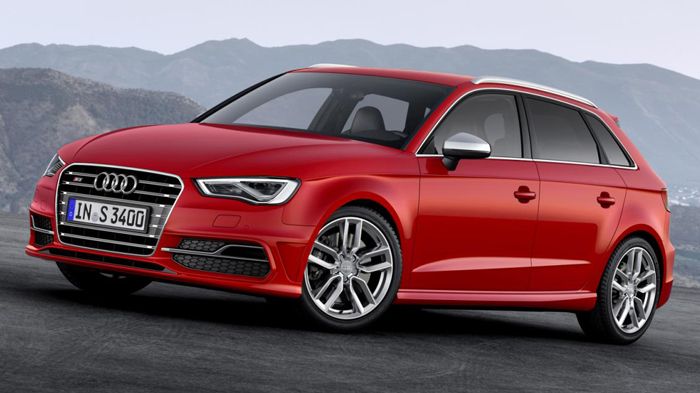 Η Audi αποκάλυψε την ισχυρή έκδοση S3 Sportback με 5θυρο αμάξωμα.