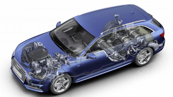 Η Audi ανακοίνωσε πως το νέο A4 και αποκλειστικά στο Avant (station) αμάξωμα θα προσφέρεται και με έκδοση g-tron. 