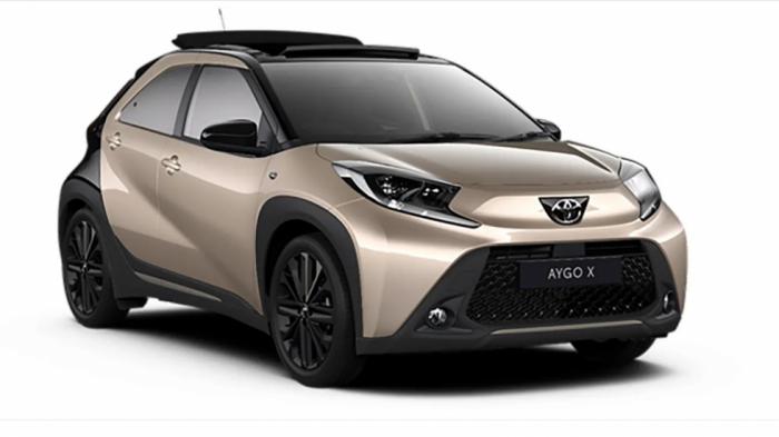 Νέο Toyota Aygo X Air Edition με στάνταρ υφασμάτινη οροφή 
