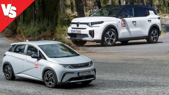 Στα ίδια λεφτά, ποιο ηλεκτρικό: BYD Dolphin ή Citroen e-C3 Aircross;