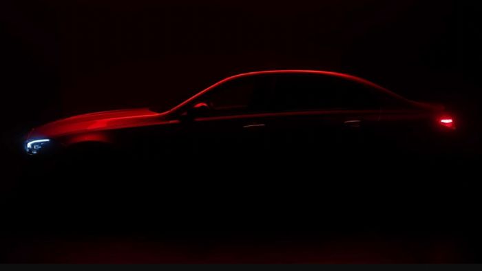 H teaser εικόνα που δημοσίευσε η Mercedes.