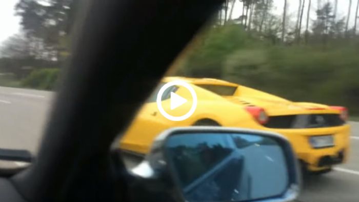 Ferrari 458 και AMG GT S κάνουν στην άκρη να περάσει Audi S3 Mk1