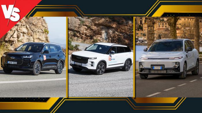 Τα τρία φθηνότερα Plug-in hybrid C-SUV -Jaecoo 7 Vs Chery Tiggo 7 Vs Leapmotor B10