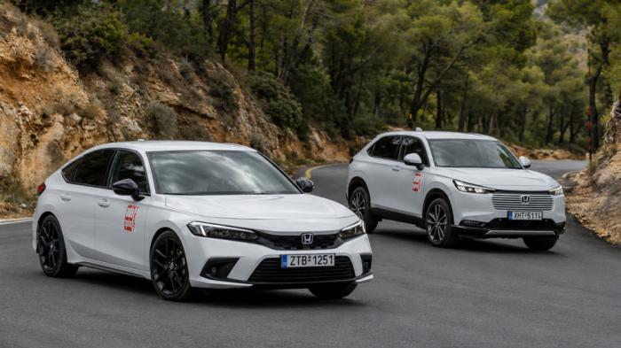 Honda HR-V ή Honda Civic full hybrid; SUV ή σεντάν;