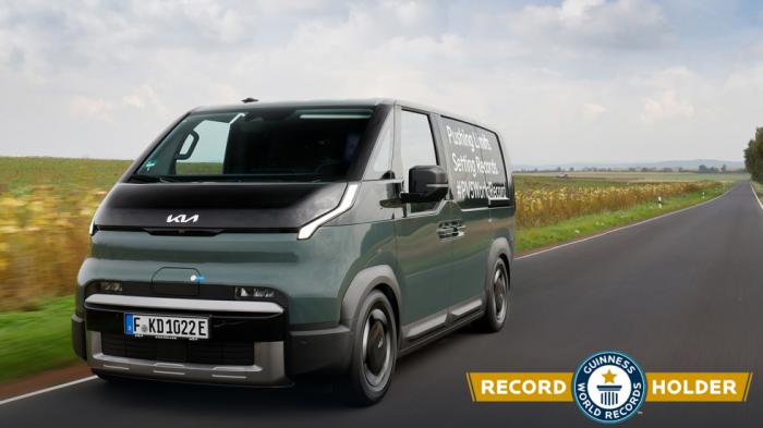 Ρεκόρ αυτονομίας για το Kia PV5 – Με πλήρες φορτίο!  Ρεκόρ αυτονομίας για το Kia PV5 – Με πλήρες φορτίο!