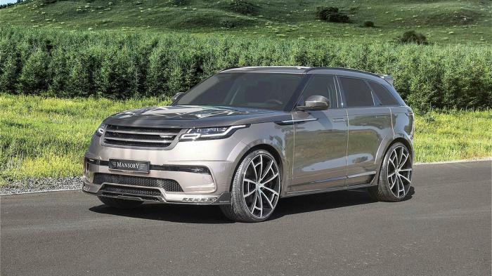 Μια σειρά από βελτιώσεις έδωσε στο Range Rover Velar, η Mansory.