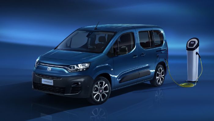 Αποκλειστικά ηλεκτρικό το νέο επιβατικό Fiat Doblo