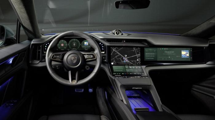 Νέο Porsche Cayenne Electric: Cockpit του μέλλοντος με τρεις γιγαντοοθ Νέο Porsche Cayenne Electric: Cockpit του μέλλοντος με τρεις γιγαντοοθόνες