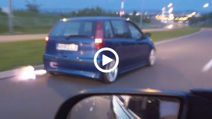 Το Fiat Punto GT που πυροβολάει πιο γρήγορα από καλάσνικοφ!