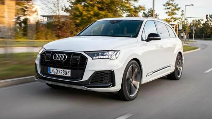 Tο Q7 60 TFSI e χρησιμοποιεί έναν 3λιτρο V6 βενζίνης σε συνδυασμό με ένα ηλεκτρικό μοτέρ.