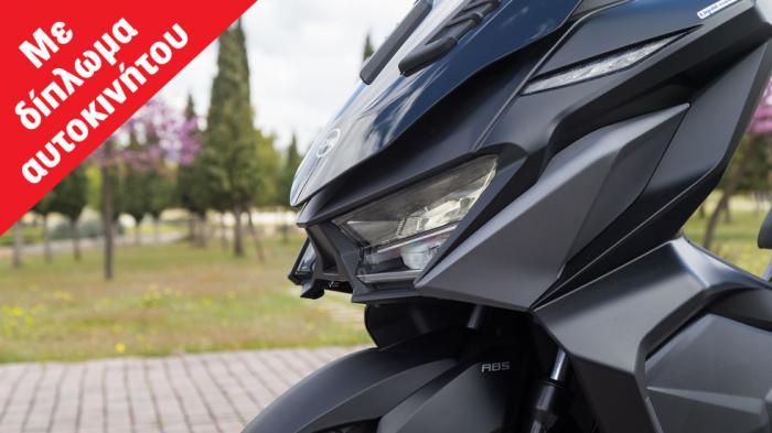 SYM Jet X 125 ABS/TCS: Με πλευρικό ψυγείο για καλύτερη ψύξη και χώρο για full-face κράνος