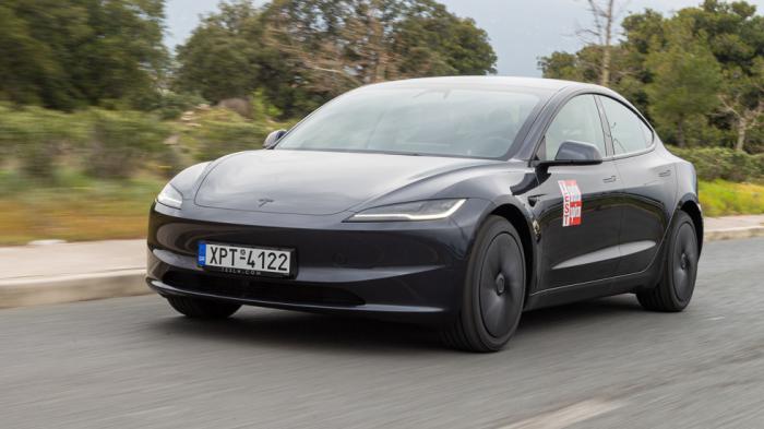 Οδηγούμε το Tesla Model 3 RWD στην Ελλάδα