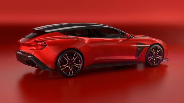 Η Aston Martin, μετά από μια πρώτη αποκάλυψη τον περασμένο Αύγουστο, μας συστήνει επισήμως με τη νέα Vanquish Zagato Shooting Brake, το τρίτο μέλος της τετραμελούς οικογένειας μοντέλων Vanquish Zagato