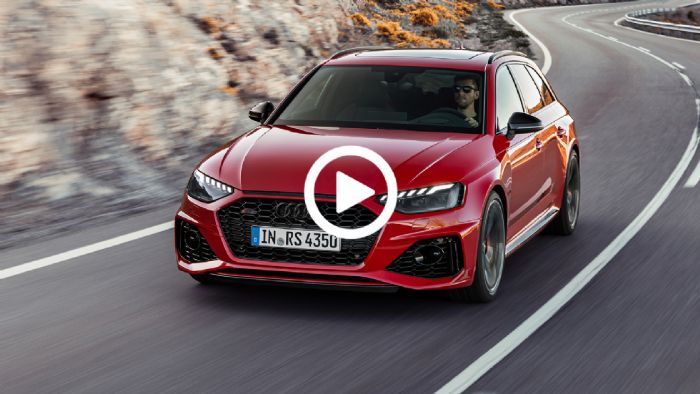 Video: Νέο Audi RS4 Avant με 450 PS